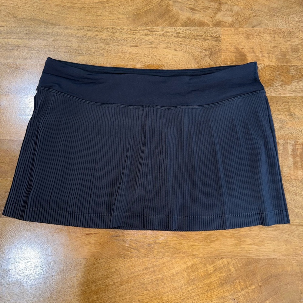 Lululemon Athletica Black Mini Pencil Skirt Athletic